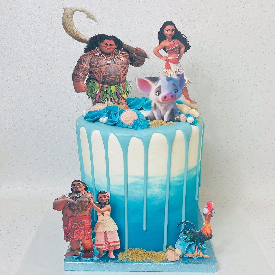 Moana Cake Various Flavours Ellese Bakes