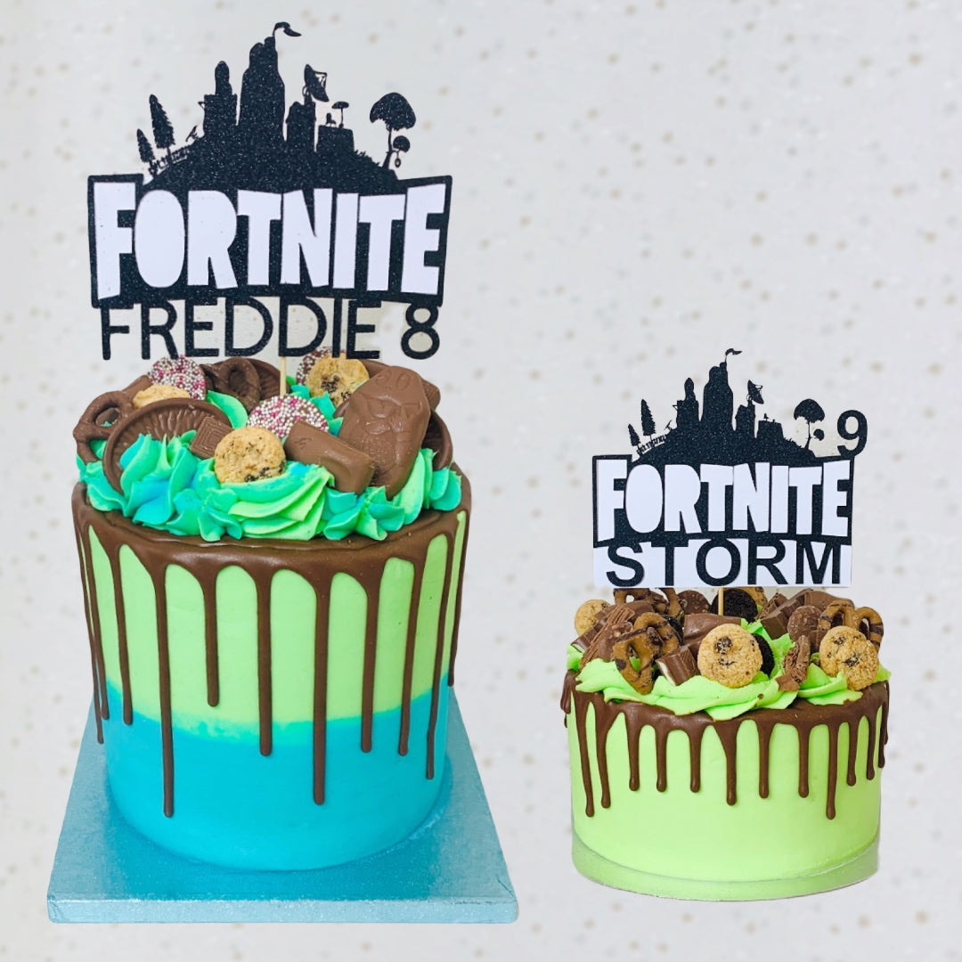 Fortnite Character Cake