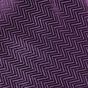 Herringbone Eggplant Tie alternated image 2