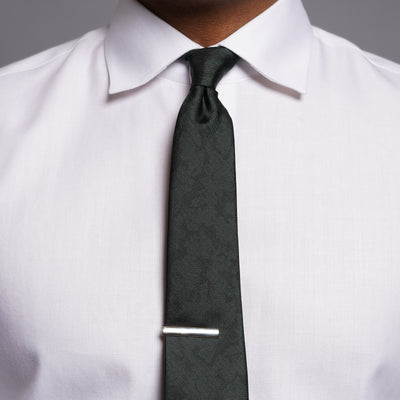 Refinado Floral Hunter Green Tie | Silk Ties | Tie Bar