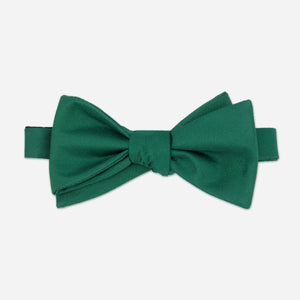 Grosgrain Solid Hunter Bow Tie featured image