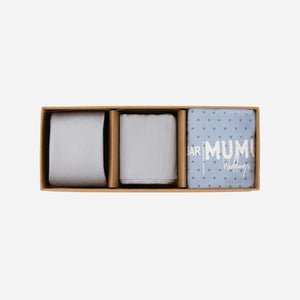 MUMU Weddings - Desert Solid Steel Blue Tie Box featured image