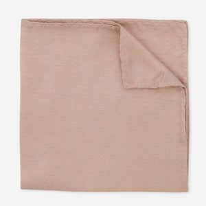 Entwined Floral Blush Pink Pocket Square featured image