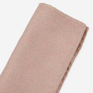 Entwined Floral Blush Pink Pocket Square alternated image 1