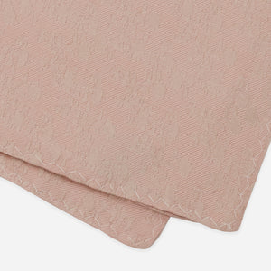Entwined Floral Blush Pink Pocket Square alternated image 2