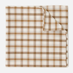 Tailgate Plaid Camel Pocket Square featured image
