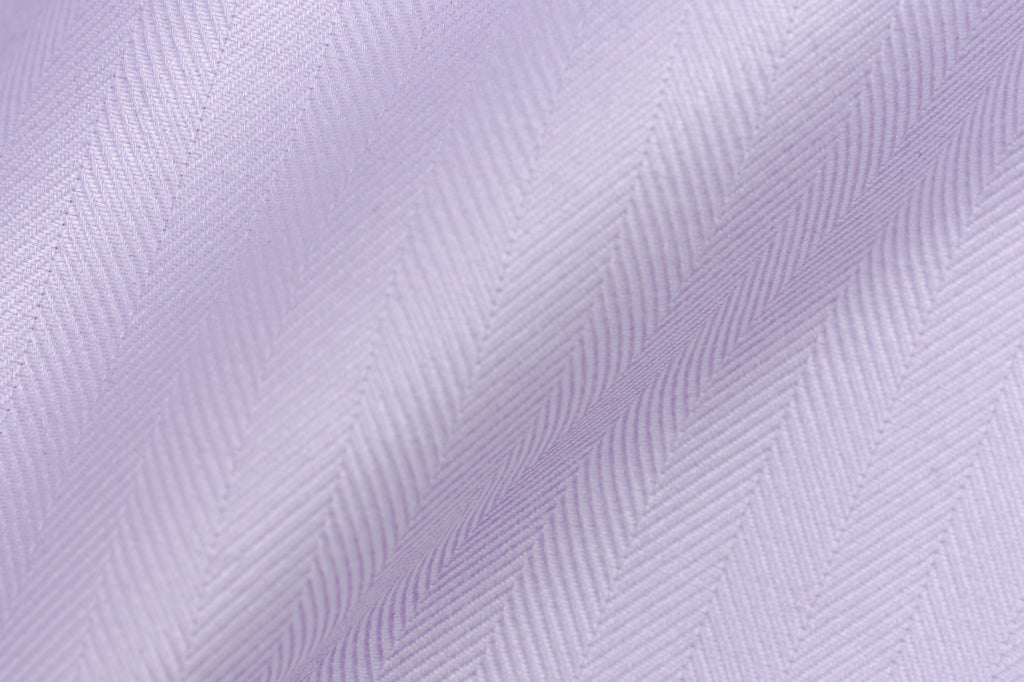 Herringbone shirt fabric close up.