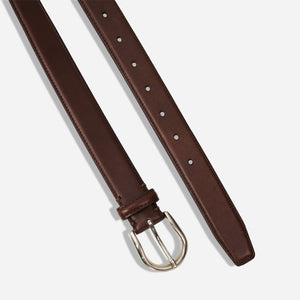 Classic Leather Chocolate Brown Belt alternated image 1