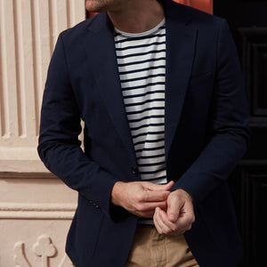 The Lakeshore Seersucker Navy Jacket alternated image 5