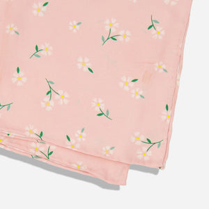 Bikini Sous La Pluie x Tie Bar Fresh Cut Daisies Blush Pink Pocket Square alternated image 2