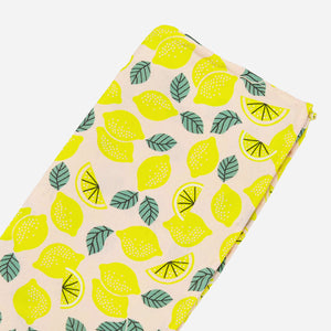 Bikini Sous La Pluie x Tie Bar Fresh Picked Lemon Pale Pink Pocket Square alternated image 1