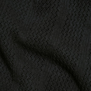 Textured Rib Charcoal Heather Polo alternated image 2