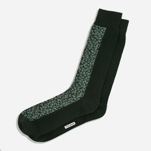 Bloom Floral Emerald Dress Socks featured image