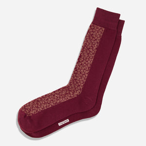 Bloom Floral Wine Dress Socks featured image