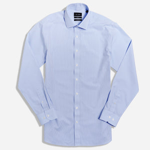 Pinpoint Micro Gingham Light Blue Non-Iron Dress Shirt alternated image 1