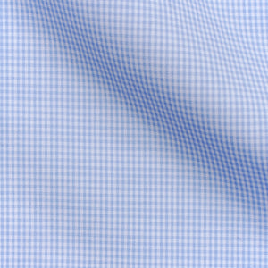 Pinpoint Micro Gingham Light Blue Non-Iron Dress Shirt alternated image 3