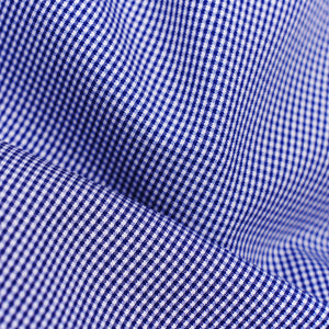 Pinpoint Micro Gingham Navy Non-Iron Dress Shirt alternated image 3