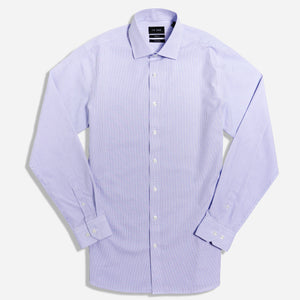 Pinpoint Box Check Blue Non-Iron Dress Shirt alternated image 1