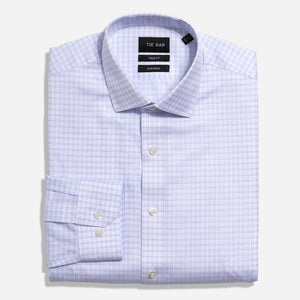 Pinpoint Check Blue Non-Iron Dress Shirt featured image