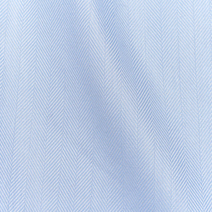 Herringbone Solid Light Blue Non-Iron Dress Shirt alternated image 3