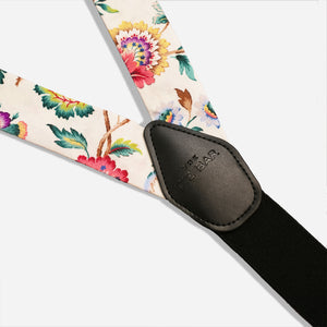 Floral Ivory Suspenders alternated image 1