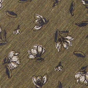 Grazioso Floral Olive Tie alternated image 2