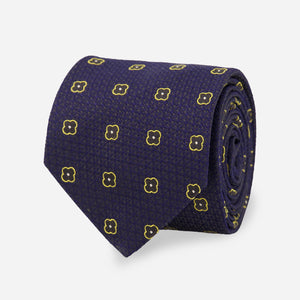 Quadri Geo Navy Tie