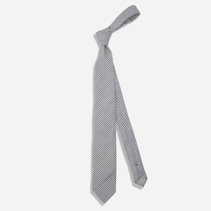 Arighe Seersucker Navy Tie alternated image 1