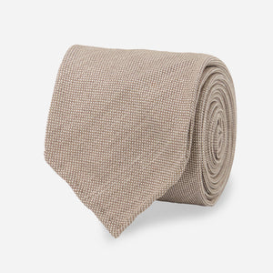 Allegro Solid Champagne Tie