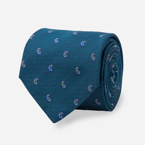 Divertente Paisley Teal Tie