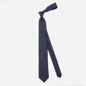 Sketch Floral Navy Tie alternated image 1