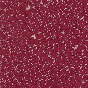 Sketch Floral Wine Tie alternated image 2