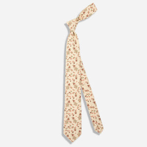 Floral Toss Champagne Tie alternated image 1