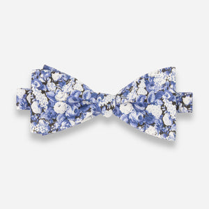 Laura Ashley x Tie Bar Sweet Memories Floral Blue Bow Tie