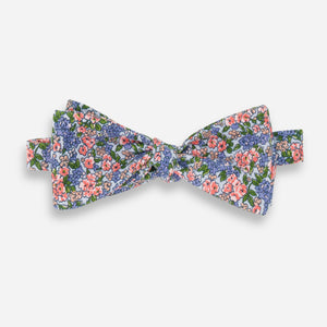 Laura Ashley x Tie Bar Northop Bloom Light Blue Bow Tie