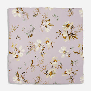 Kelly Ventura x Tie Bar Petal Palette Floral Lavender Pocket Square alternated image 3