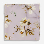 Kelly Ventura x Tie Bar Petal Palette Floral Lavender Pocket Square