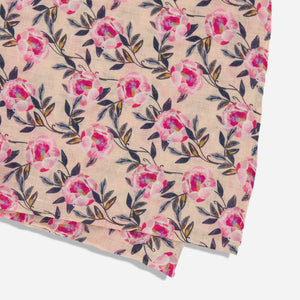 Peony Florals Blush Pink Pocket Square alternated image 2