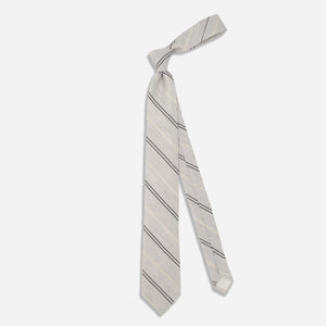 Bali Double Stripe Grey Tie alternated image 1