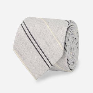 Bali Double Stripe Grey Tie