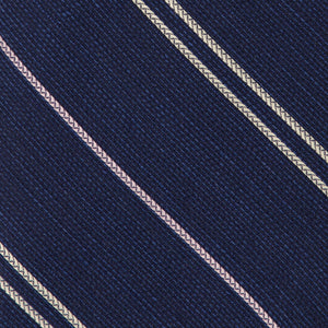 Bali Double Stripe Navy Tie alternated image 2