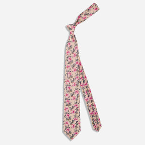 Peony Florals Blush Pink Tie alternated image 1