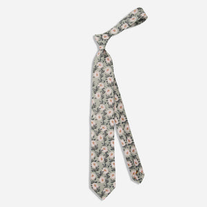 Peony Florals Grey Tie alternated image 1