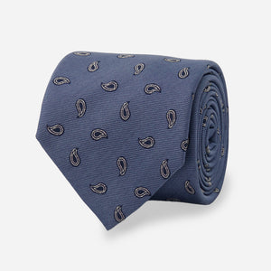 Paisley Prep Slate Blue Tie