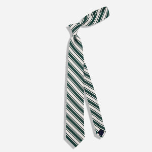 Alma Mater Heritage Stripe Green Tie alternated image 1