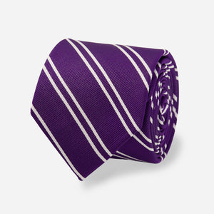 Alma Mater Heritage Stripe Purple Tie
