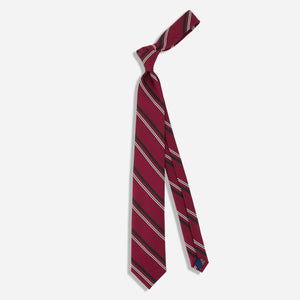 Alma Mater Heritage Stripe Cardinal Tie alternated image 1