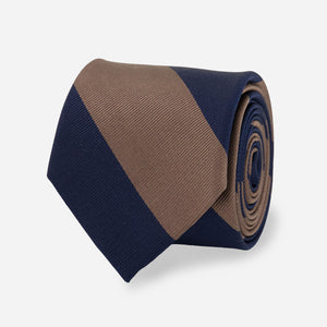 Alma Mater Heritage Stripe Sable Tie featured image