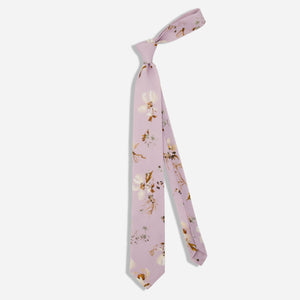 Kelly Ventura x Tie Bar Petal Palette Floral Lavender Tie alternated image 1