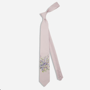 Kelly Ventura x Tie Bar Floral Impression Floral Lavender Tie alternated image 1